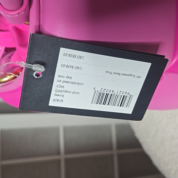 NWT Kate Spade Boxxy Colorblocked Tote - Picture 11 of 11